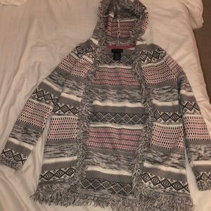 Patterned cardigan